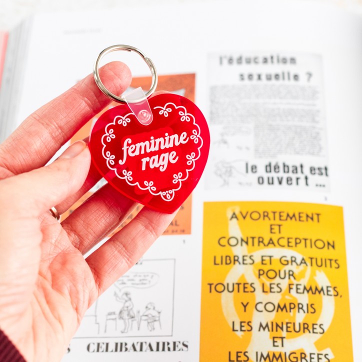 Porte-clés - Feminine rage