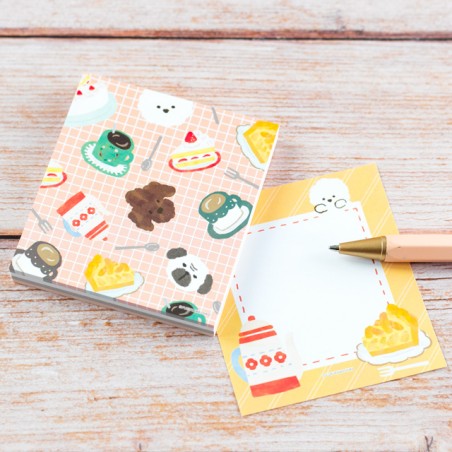 Mini notepad - Memopad (Cafe doggie)