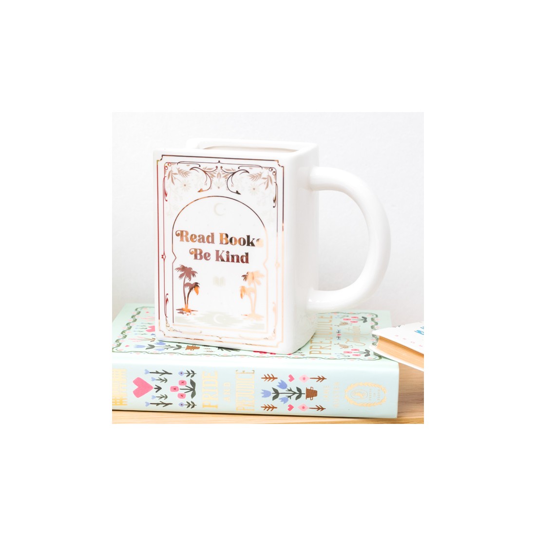 Mug livre - Read books, be kind