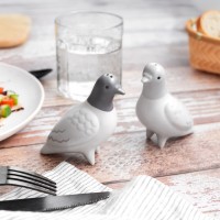 Salière et poivrière - Pigeons - Fred & friends