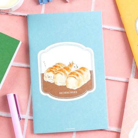 Tokorokomugi notebook - Bread