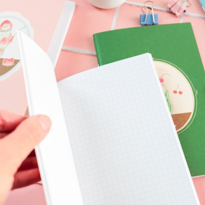 Tokorokomugi notebook - Cherry