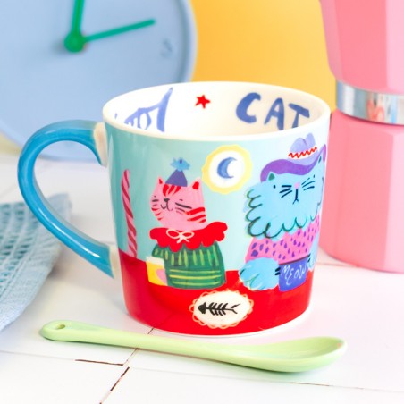 Mug - Cool cat club - Eleanor Bowmer