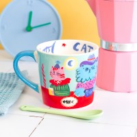 Mug - Cool cat club - Eleanor Bowmer