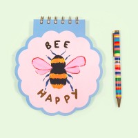 Carnet fleur - Bee happy - Eleanor Bowmer