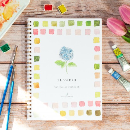Watercolor workbook - Flowers