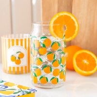 Verre canette - Orange