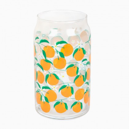Can-style glass - Orange