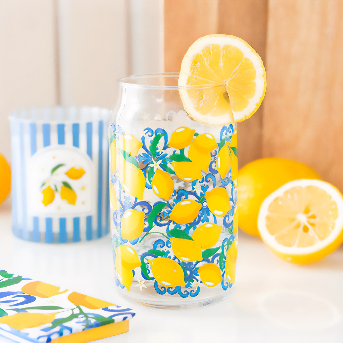 Verre canette - Citron