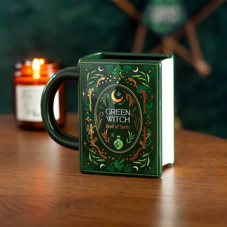 Mug livre - Green witch