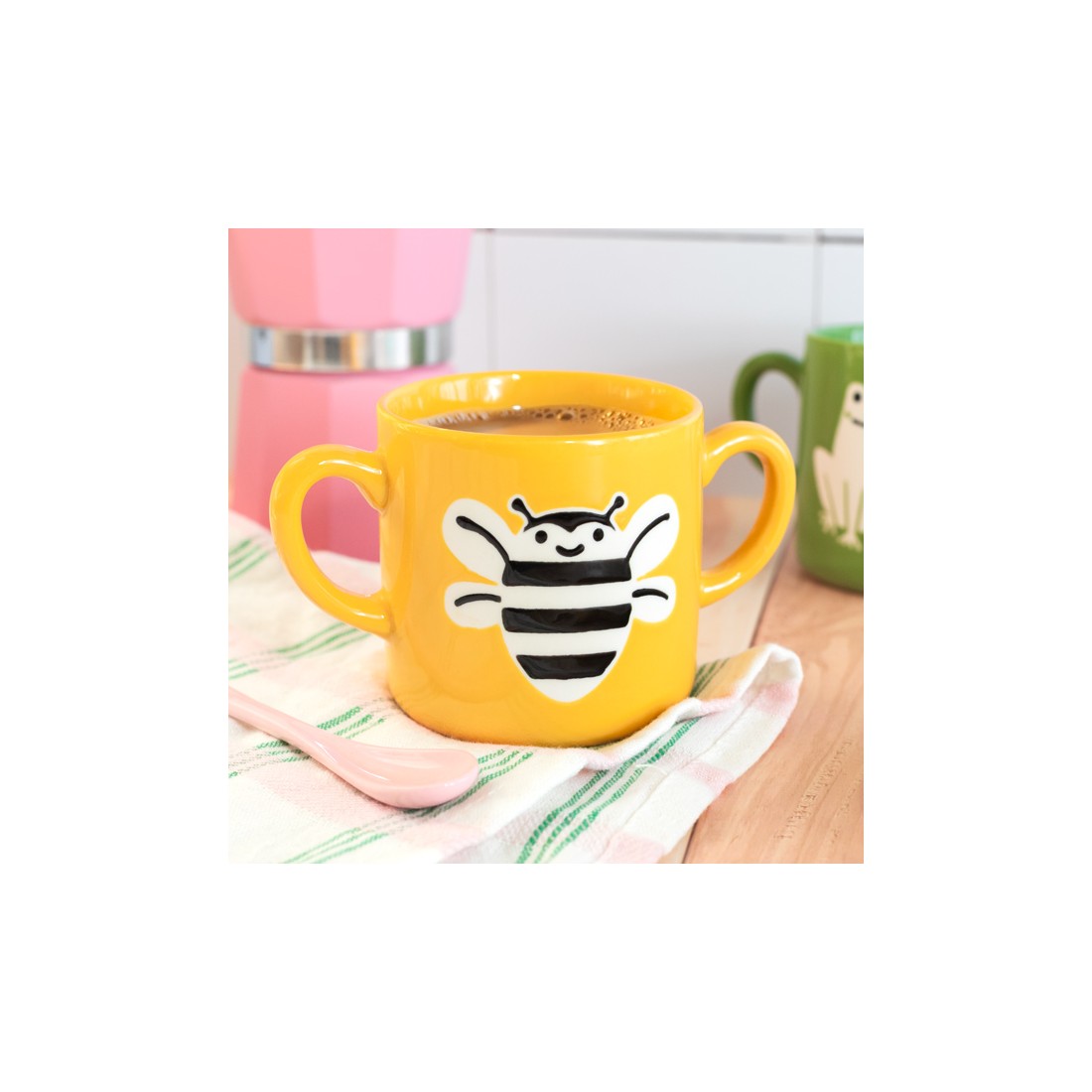 Mug à double anse - Abeille Bumblebee