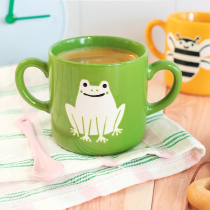 Mug à double anse - Grenouille