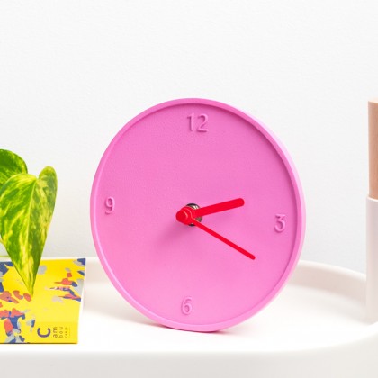 Horloge à poser - Raw (rose)