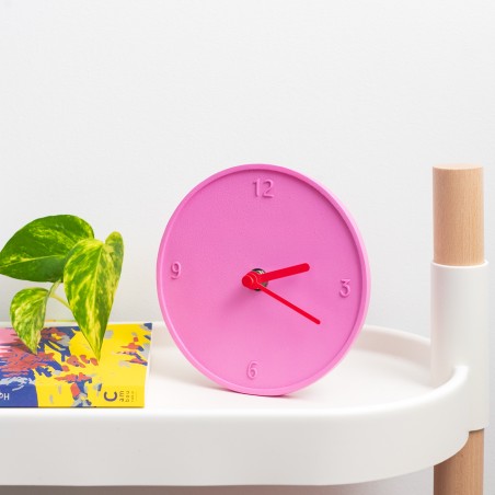Horloge à poser - Raw (rose)