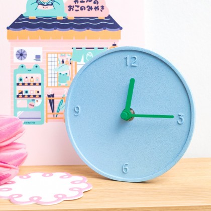 Horloge à poser - Raw (bleu)