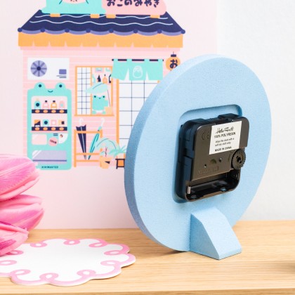 Horloge à poser - Raw (bleu)