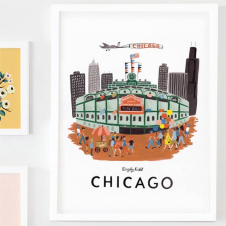 Affiche Rifle paper - Chicago