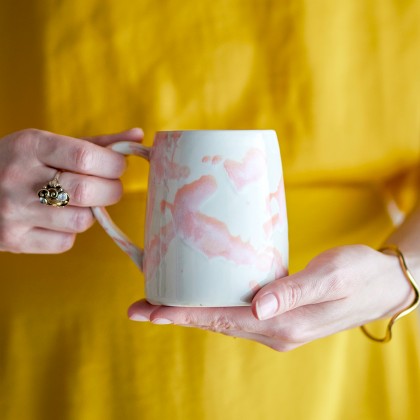 Mug en grès naturel - Winnie