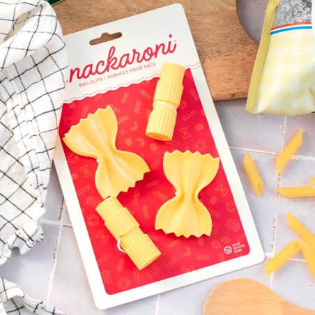 Pinces à sachets pâtes - Snackaroni