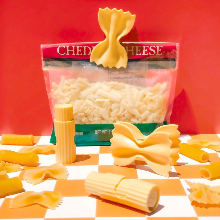 Pinces à sachets pâtes - Snackaroni Fred co