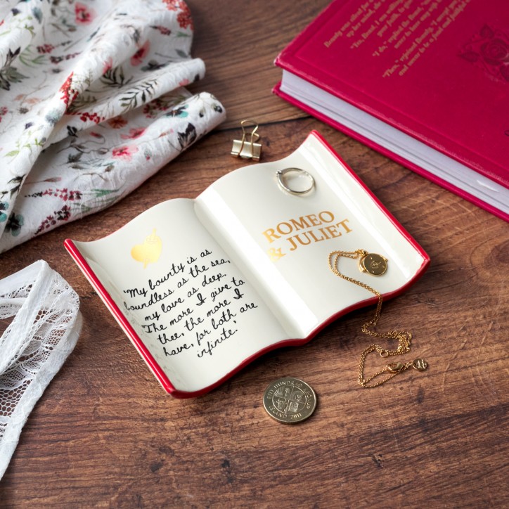 Vide-poche livre - Romeo et Juliette - Cadeau pour une lectrice