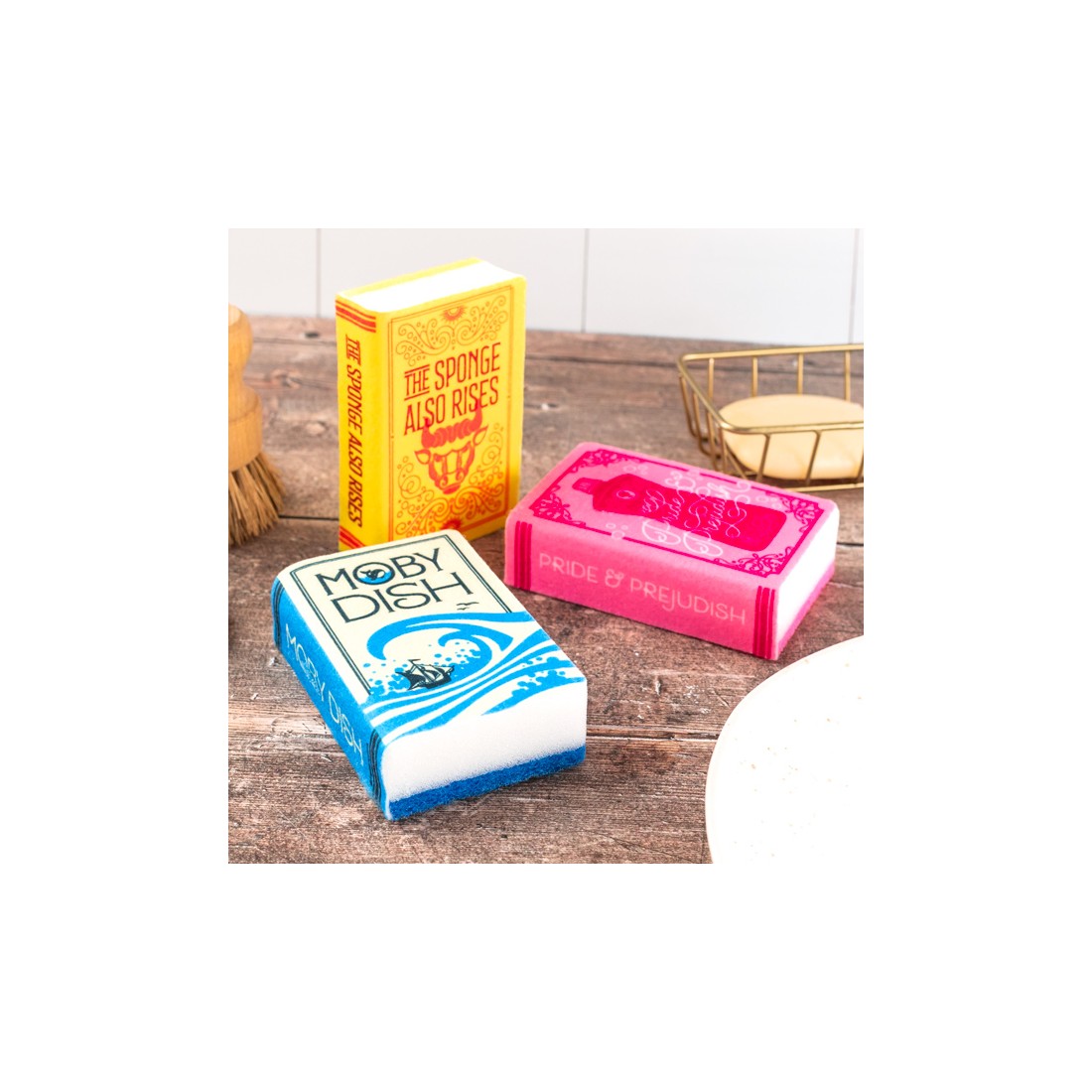 Set d'éponges livres - Neat & novel (chapitre 1)