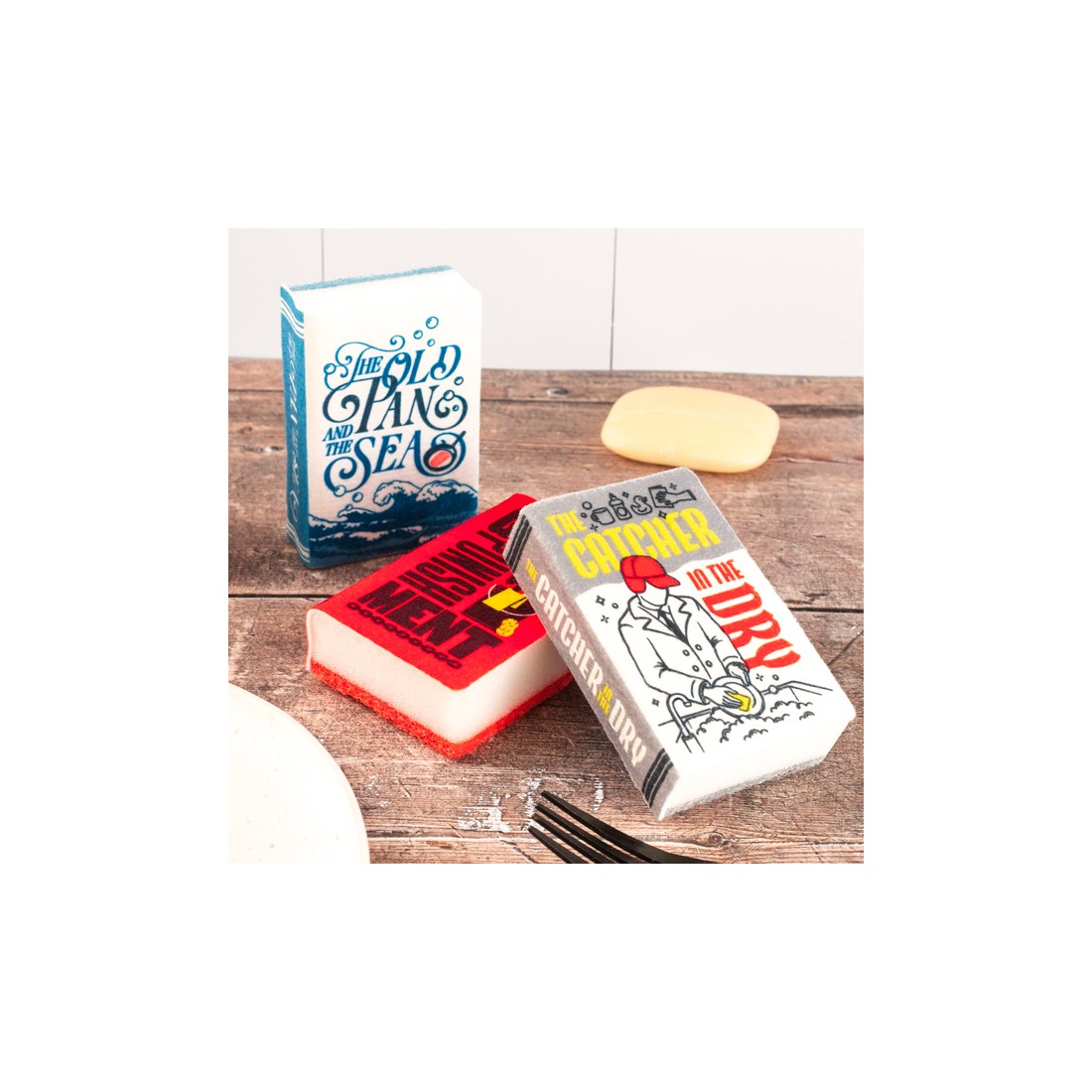 Set d'éponges livres - Neat & novel (chapter 1)