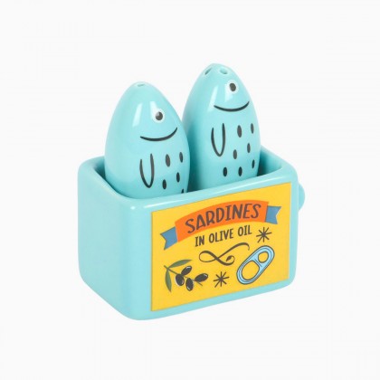 Salt and pepper shakers - Sardine