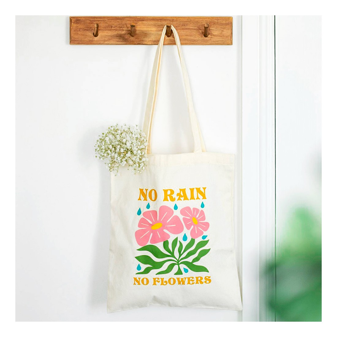 Sac fourre-tout - No rain, no flowers
