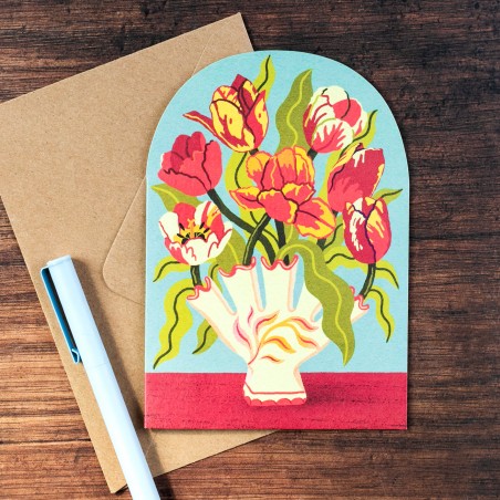Carte - Tulipes