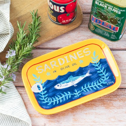 Plat / vide-poche - Sardines