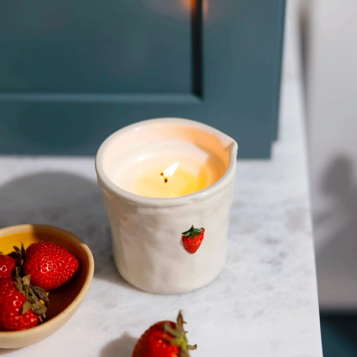 Bougie parfumée Bistro (pichet) - Strawberry - Paddywax