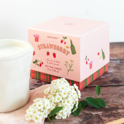 Bistro scented candle (jug) - Strawberry