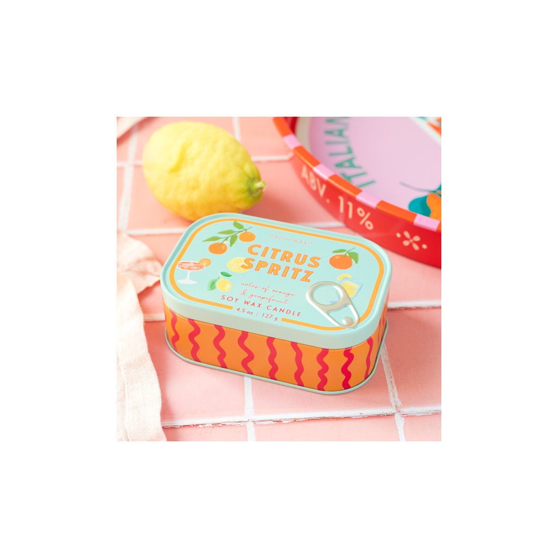 Bougie parfumée Bistro (conserve) - Citrus spritz