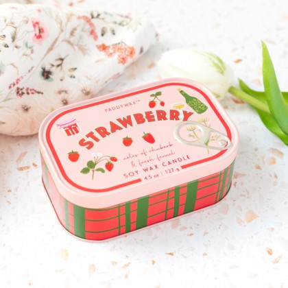 Bougie parfumée Bistro (conserve) - Strawberry