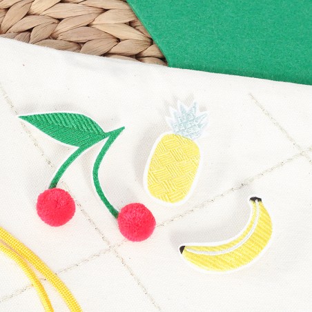 Fruit brooches