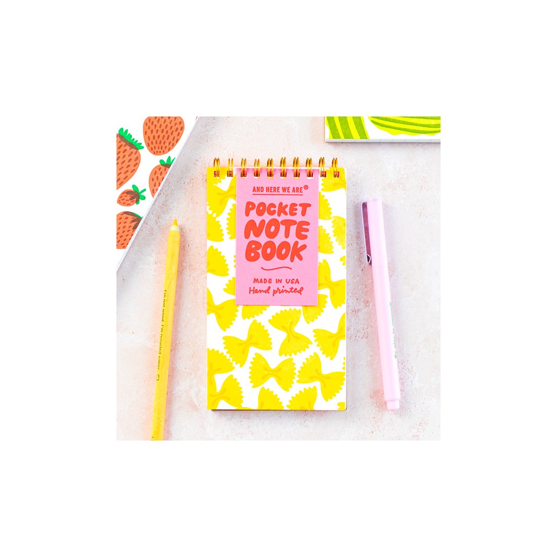 Carnet de poche - Farfalles