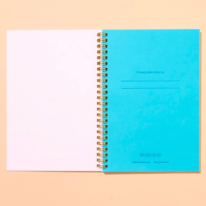 Carnet à spirale - Poissons arc-en-ciel