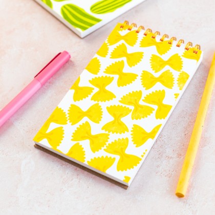 Pocket notebook - Farfalle