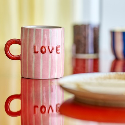Stoneware mug - Love mom