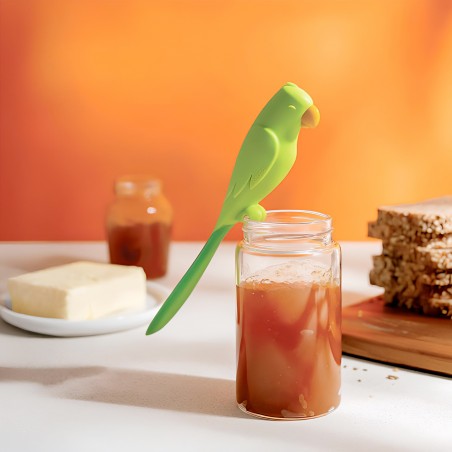 Spatule à pâte à tartiner - Parry le perroquet