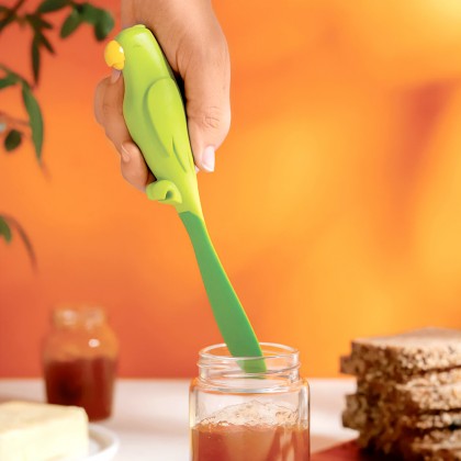 Spatule à pâte à tartiner - Parry le perroquet