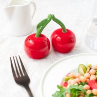 Salière et poivrière - Cerises