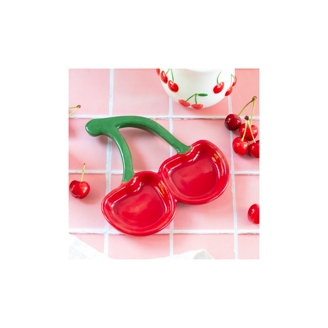 Coupelle vide-poche - Cerises