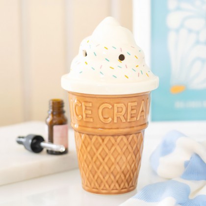 Oil burner / wax warmer - Ice cream cone