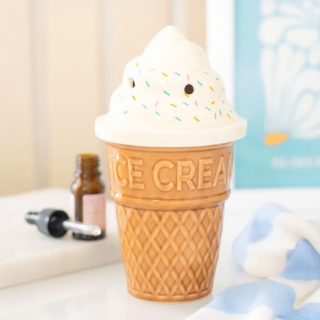 Oil burner / wax warmer - Ice cream cone