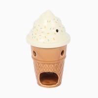 Brûle-parfum en céramique - Cornet de glace - Ice cream