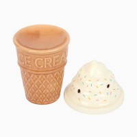 Brûle-parfum en céramique - Cornet de glace - Something different