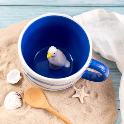 Surprise mug - Seagull