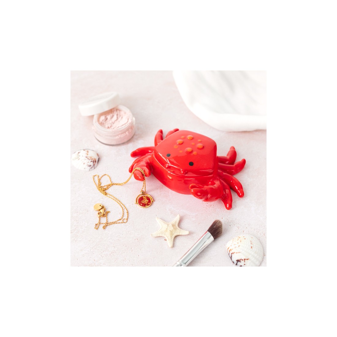 Petite boîte à bijoux - Crabe